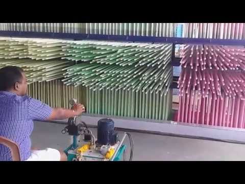 Rubber glove dipping machine