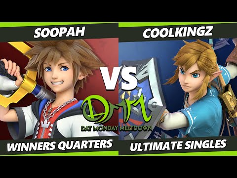 DAT Monday Meltdown 219 Winners Quarters - Coolkingz (Link) Vs. Soopah (Sora) SSBU Ultimate