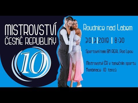 Mistrovství ČR - kombinace 10 tanců 2019 - upoutávka