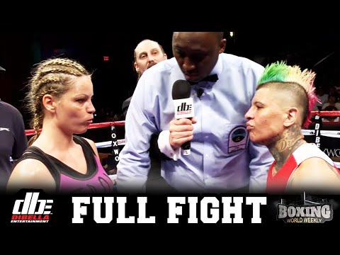 SHELLY VINCENT vs. EDINA KISS | FULL FIGHT | BOXING WORLD WEEKLY | Mayer vs. Baumgardner