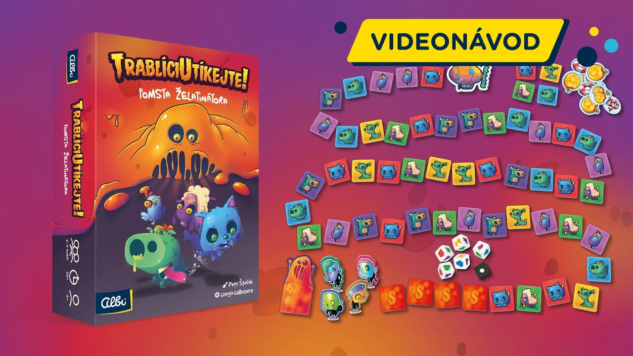 Albi - Trablíci utíkejte!: Pomsta Želatinátora - videonávod