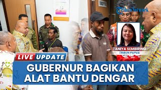 Gubernur Papua Berikan Alat Bantu Dengar Ke 18 Warga di Hari Tuli Nasional, Tingkatkan Kesejahteraan