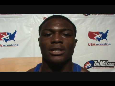 2009 Cadet National 119 pound Greco-Roman champion Kavon Jones of Nebraska