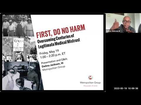 First, Do No Harm: Overcoming Centuries of Legitimate Medical Mistrust