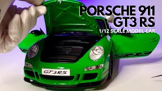 A hands on look at AUTOart's 1/12 scale Porsche 911 GT3 RS | diecast metal model car | Up to Scale