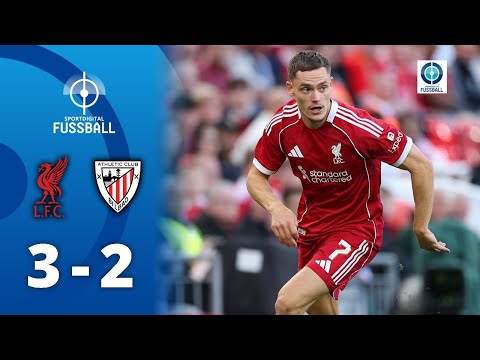 Wirtz-Debüt in Anfield! Gakpo trifft doppelt | FC Liverpool - Athletic Bilbao (Spiel 2)