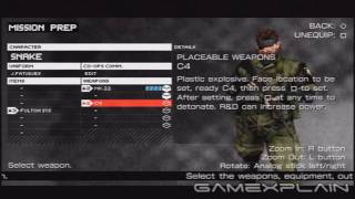 Metal Gear Peace Walker Video Walkthrough: Shotgun Specs 1