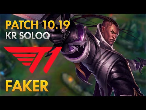 T1 Faker - Mid Lane: Lucian vs Camille - KDA 11/1/9