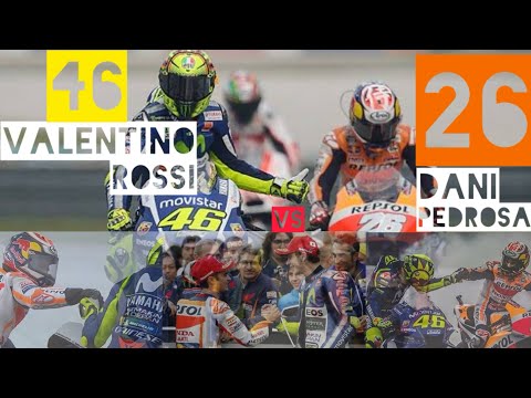 Valentino Rossi (VR46) VS Dani Pedrosa (DP26)