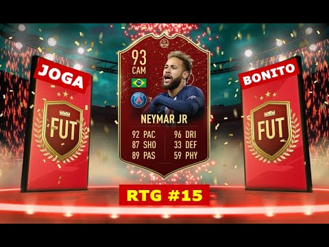 93 RED NEYMAR FROM THE 86+ FUT CHAMPIONS UPGRADE!!! FIFA 20 JOGA BONITO RTG #15