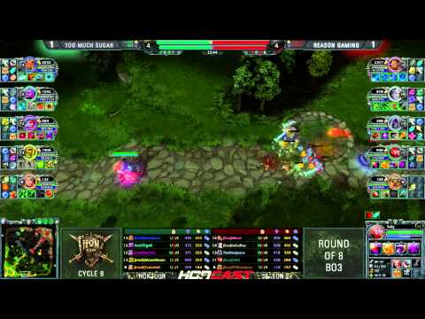 HoN Tour S2 Cycle 8 Ro8 - tmsR vs Rea game 3