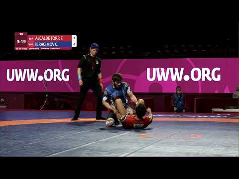 1/4 Men's GP No-Gi - 71 kg: F. ALCALDE TORR (ESP) v. G. IBRAGIMOV (RUS)