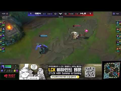 GEN Bdd vs HLE Chovy