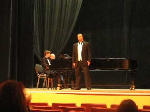 Баритон Алексей Петров. Баневич, "Снежная королева". Третья песня фонарщика