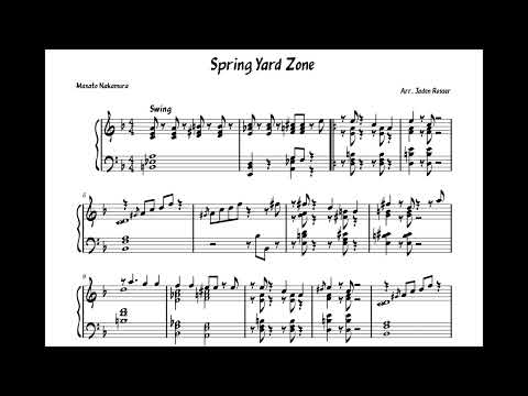 Spring Yard Zone (Jazz Piano Arrangement)