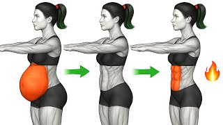 10 Min Morning Workout for Women | Best Exercises to Lose Hanging Belly Fat After Waking Up!