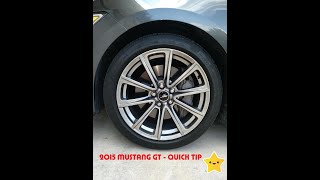 Mustang GT Quick Tip - Brake lights stay on - Quick fix - S550