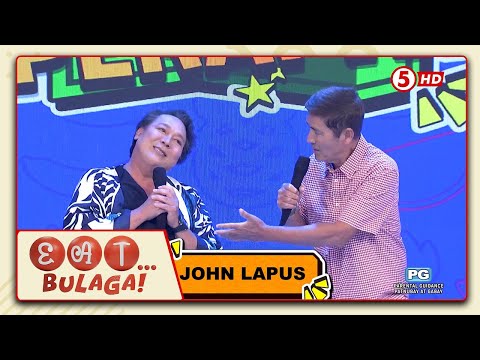 EAT BULAGA John Lapus, naki-Peraphy sa Eat Bulaga!