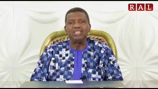 What Pastor Adeboye Said As His Son Is Buried
