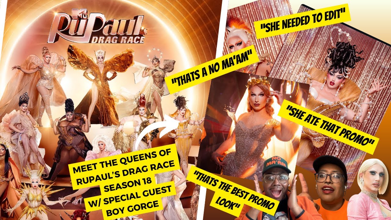 Meet The Queens of RuPaul's Drag Race s18 with special guest Boy Gorge