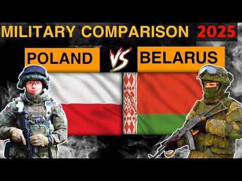 Poland vs Belarus Military Power 2025 | Full Comparison (Army, Navy, Air Force, Strength)