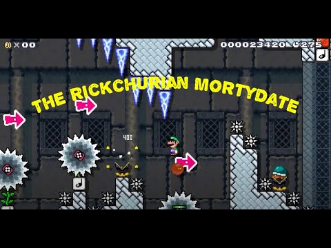 This 2020 kaizo race level by greedydave was so fun I cleared it twice for world record!