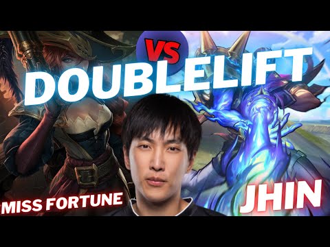 DOUBLELIFT | MISS FORTUNE VS JHIN | ADC GAMEPLAY | Patch 15.5 / Season 15 | #LeagueofLegends