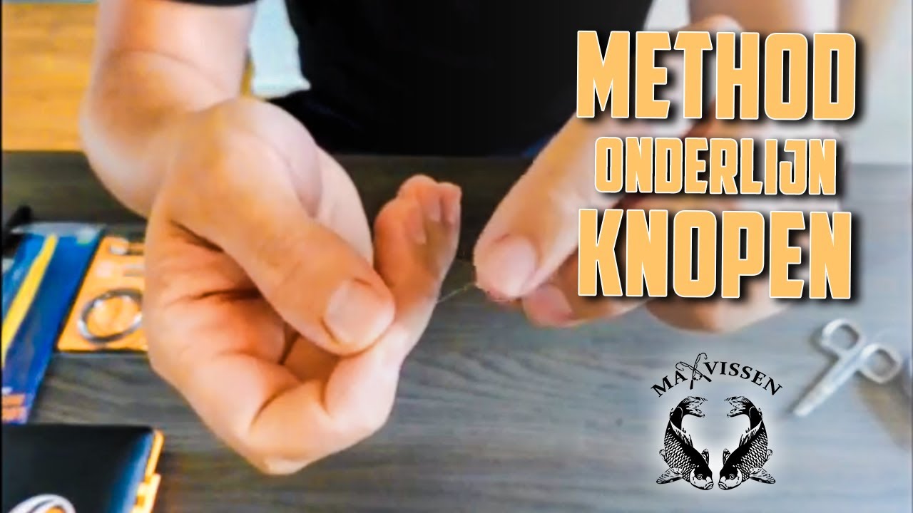 Method onderlijn knopen | Complete uitleg! - Maxvissen