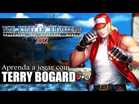 Aprenda a jogar com o Terry Bogard - TUTORIAL COMPLETO KOF 2002