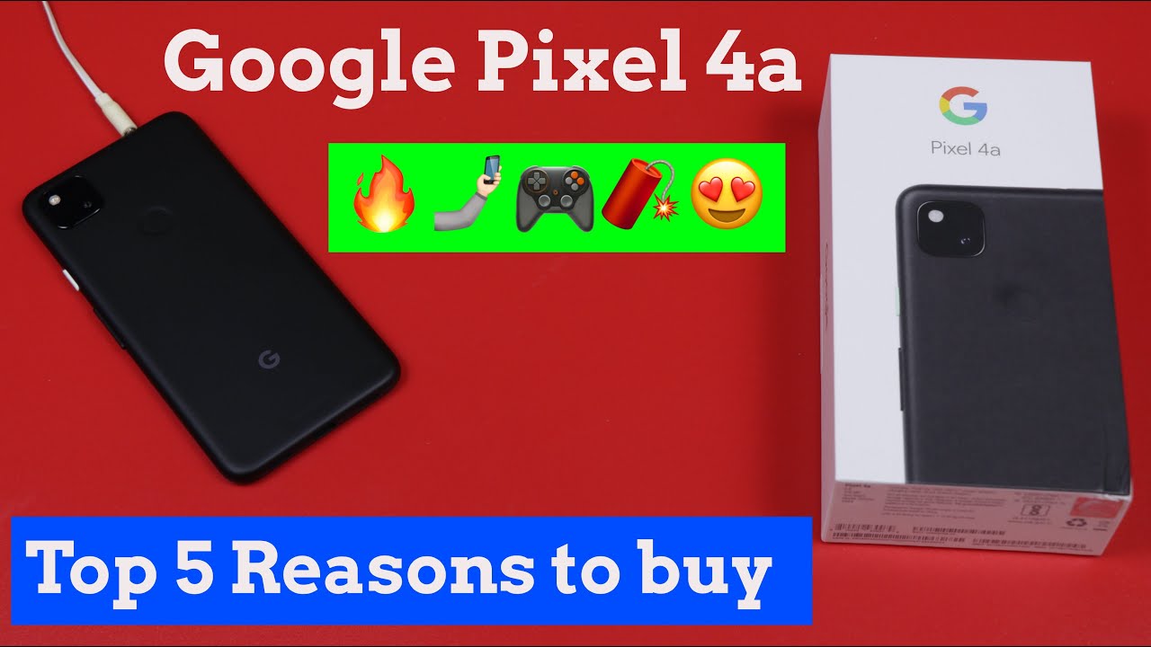 Google Pixel 4a [India] - Top 5 Reasons to Buy (Camera, Gaming Review) 🤔🔥 🎮 🤳🏻 🎯