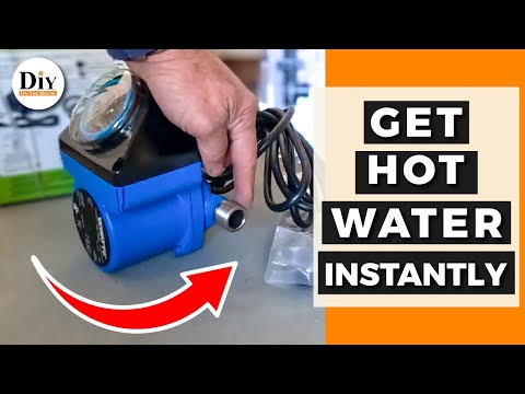 Get Hot Water Instantly - How To Install a Watts Recirculating Pump!