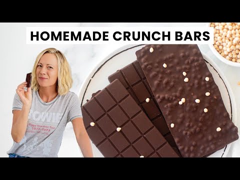 Quick & Easy 2 Ingredient Crunch Bars You Can Make at Home – Healthier Snack