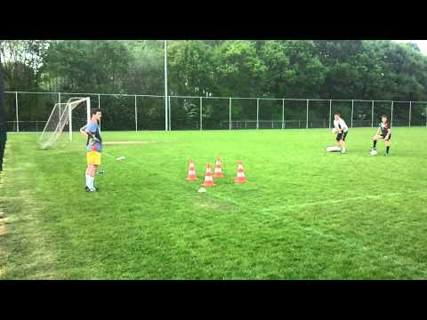 Keeperstraining Leon_Kamiel_Jaylin Unitas'59_ 26-04-2011