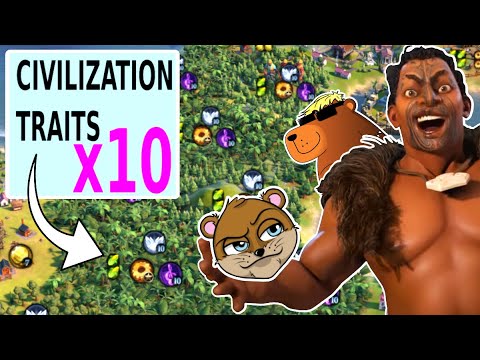 Civ 6 | Neither Of Us Were Prepared For What We Saw! (Ursa Vs InquisitiveOtter Civilization VI)