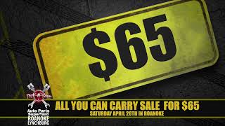 Pick-N-Save Roanoke: All You Can Carry - Saturday, April 20th