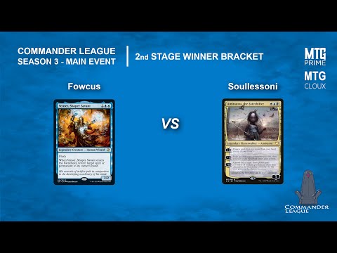 MAGIC DUEL COMMANDER LEAGUE S3 MAIN EVENT 2ème TOUR WINNER BRACKET