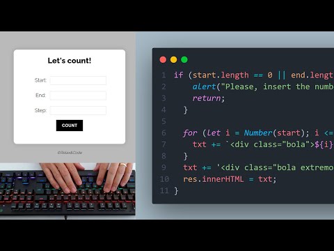Asmr Programming Counting Process In Html Css Javascript No Talking