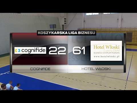 Cognifide vs Hotel Włoski - XIV kolejka - Poznań - Koszykarska Liga Biznesu