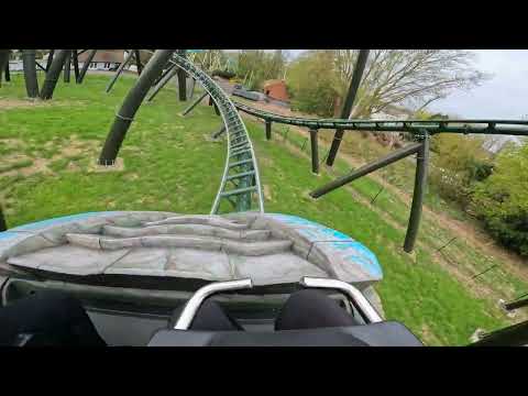 Walibi Belgium Kondaa Front Row POV April 2023