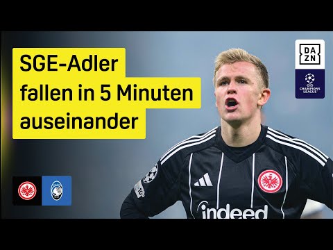 Eintracht Frankfurt - Atalanta Bergamo | UEFA Champions League | DAZN Highlights