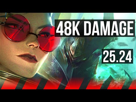 VAYNE vs MORDEKAISER (TOP) | 48K damage | KR Master | 25.24