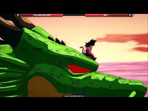 -DBFZ- FullMetalFury(Nappa/Broly'Z'/GTGoku) vs Rey(Bluku/AGohan/SSJGoku) [Cocky Bastard Kumite S2.1]