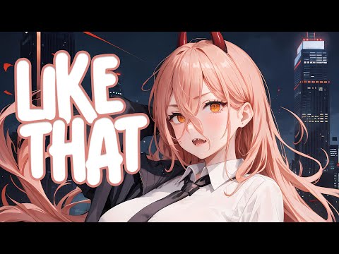 【Nightcore】BABYMONSTER - LIKE THAT || lyrics