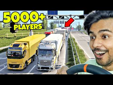 I DROVE THE BUSIEST ROAD IN EURO TRUCK SIMULATOR 2 | TRUCKERS MP