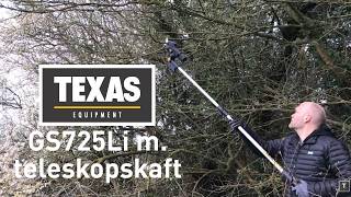 Akumulátorové zahradní nůžky TEXAS GS 720Li 7.2V, 1.5 Ah