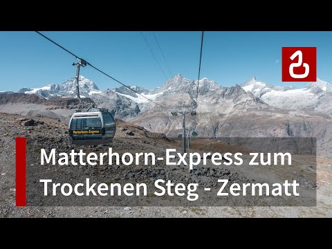 Matterhorn-Express Zermatt Schwarzsee - Trockener Steg