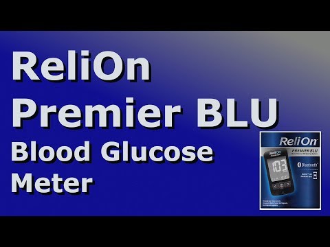ReliOn Premier BLU Blood Glucose Meter