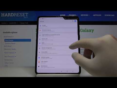 How to Enter Auto Correction Options in SAMSUNG Galaxy Fold – Correct Words
