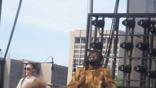 Tunde Olaniran performing "Up & Down" at Mo Pop Festival 7-23-16