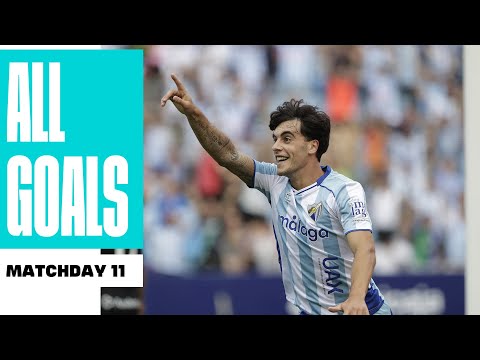 TODOS los GOLES de la JORNADA 11 de LALIGA HYPERMOTION 2025/26